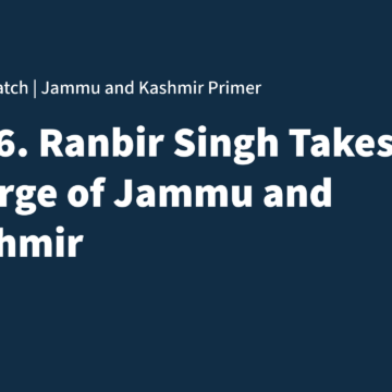 The Jammu and Kashmir Primer 1856: Ranbir Singh takes charge of Jammu and Kashmir