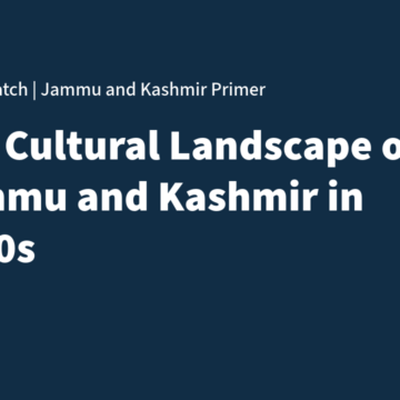 Untitled The Cultural Landscape of Jammu and Kashmir in the 1920s